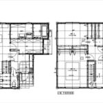 東区福田4丁目新築　建物面積117.51㎡。3LDK+WICの間取りです。