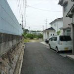 東区温品4丁目中古　前面道路