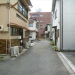 中区竹屋町中古　前面道路