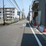 南区宇品西2丁目新築　前面道路
