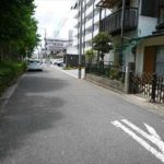 南区大州3丁目土地　前面道路