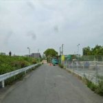 中区南千田東町新築　現地前面道路