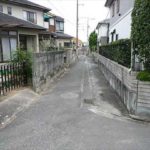 南区向洋大原町中古　前面道路