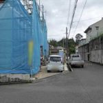 東区福田7丁目新築　前面道路