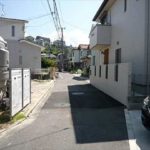 南区向洋大原町新築　前面道路