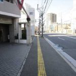ベルシェ牛田本町　前面道路