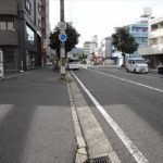 西区上天満町土地　現地前面道路
