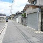 南区西霞町中古　前面道路