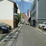 中区西平塚町中古　前面道路