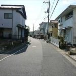 南区向洋新町3丁目中古　前面道路