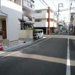 南区宇品御幸2丁目新築　前面道路