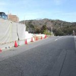 東区牛田早稲田3丁目土地　現地前面道路
