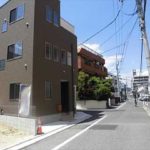 西区都町新築　前面道路