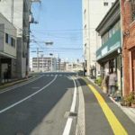 中区大手町5丁目中古　前面道路