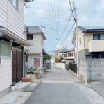 東区牛田南1丁目土地　現地