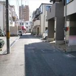 南区宇品御幸5丁目新築　前面道路