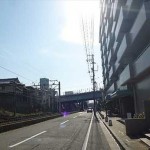 新井口パークホームズ　前面道路