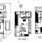 南区丹那町新築　建物面積105.79㎡。4LDKの間取りです。