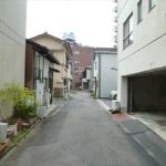 中区竹屋町中古　前面道路