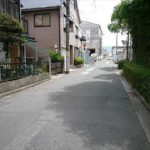 南区大州3丁目土地　前面道路