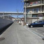 エメラルドマンション矢賀　前面道路