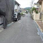 東区福田3丁目中古　前面道路