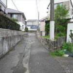 南区向洋大原町中古　前面道路