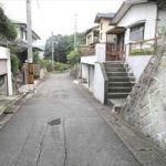 東区牛田東3丁目中古　前面道路
