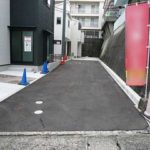 南区丹那新町新築　前面道路