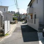 南区向洋大原町新築　前面道路
