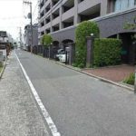 パークハイム牛田弐番館　前面道路