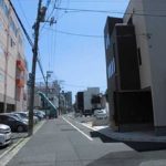 西区都町新築　前面道路