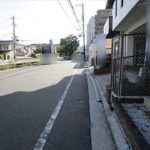 東区牛田中１丁目中古　前面道路