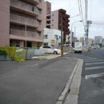 オアシスマンションプレジデント山陽　前面道路