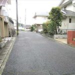 東区中山上2丁目中古　前面道路