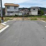 東区福田6丁目土地　現地前面道路