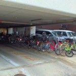 サンコーポ中広　自転車置場