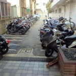 シャンボール東雲　自転車置場