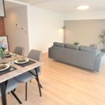 イトーピア舟入マンション　室内リノベーションで一新！17.1帖のLDKです。