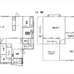 東区牛田東2丁目中古　建物面積112.20㎡。4LDKの間取りです。