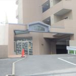 牛田早稲田パークホームズ　エントランスへのアプローチ