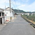 呉市焼山東3丁目新築　前面道路