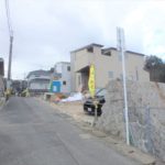 東区牛田東3丁目土地　現地