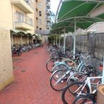 パークハイム牛田弐番館　駐輪場