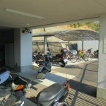 牛田コーポラスD棟　駐輪場