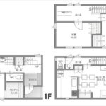 南区宇品御幸2丁目新築　建物面積96.88㎡。2SLDK+WICの間取りです。