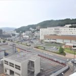 日商岩井光町ハイツ　バルコニーからの眺望です。