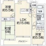 アステージ段原比治山公園　専有面積69.98㎡。3LDKの間取りです。