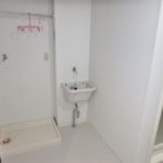 ヴィルヌーブ山根町　洗面室に洗濯機置場とシンク付き♪