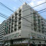 チサンマンション広島　外観。11階建ての6階部分です。
